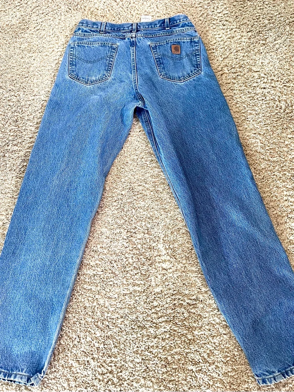 Carhartt Men's Blue Relaxed Jeans